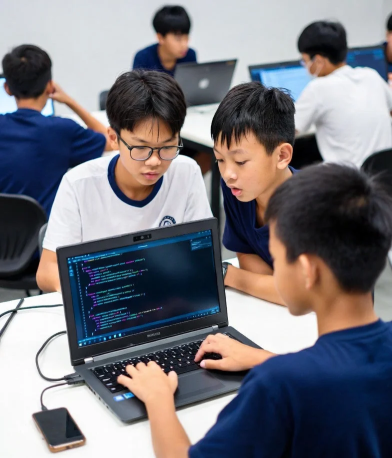 Children Coding