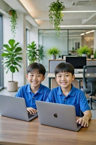 Children Coding